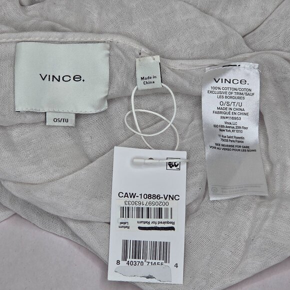 NWT Vince Cotton Gauze Cape - Picture 2 of 2